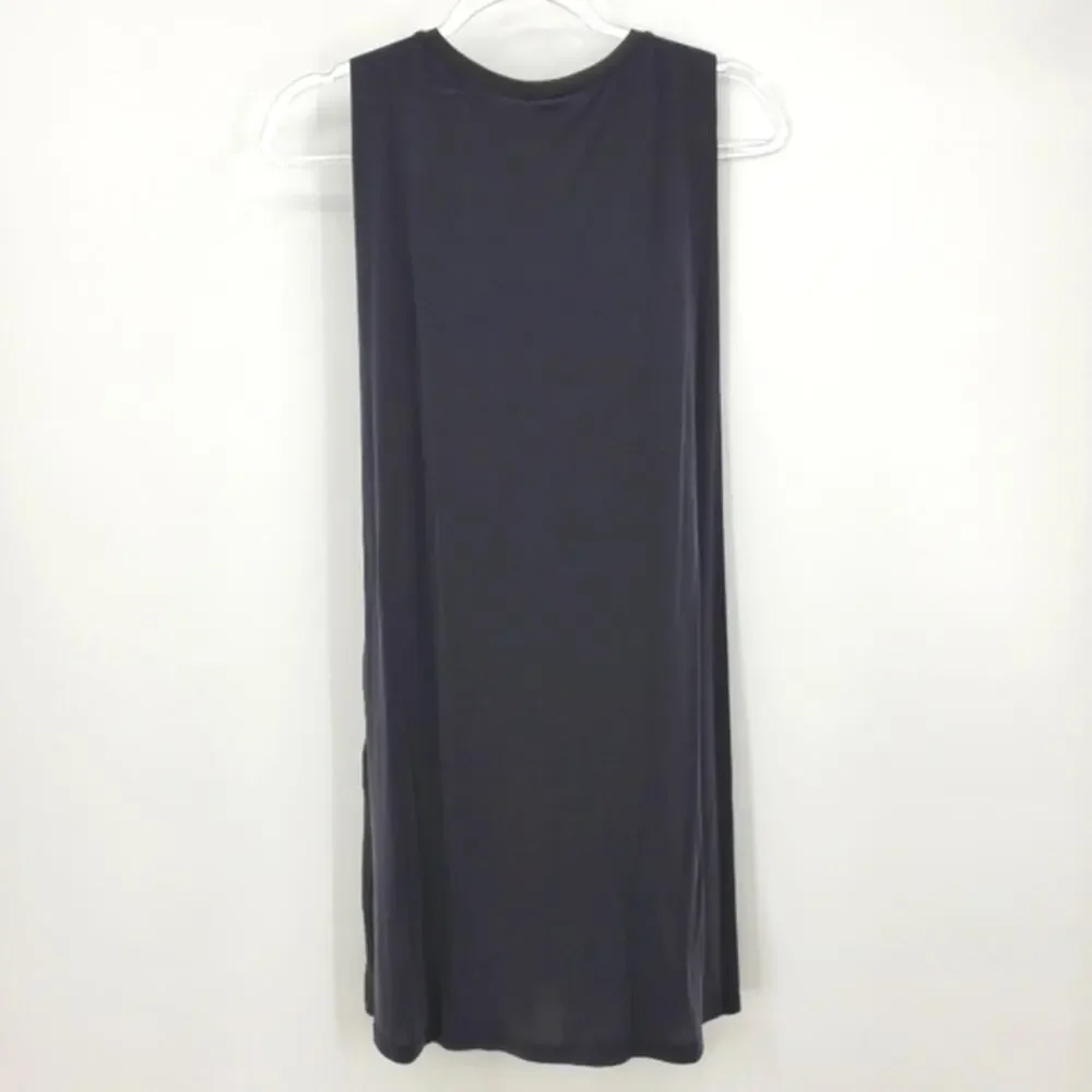 Free People Black and Green sleeveless dress